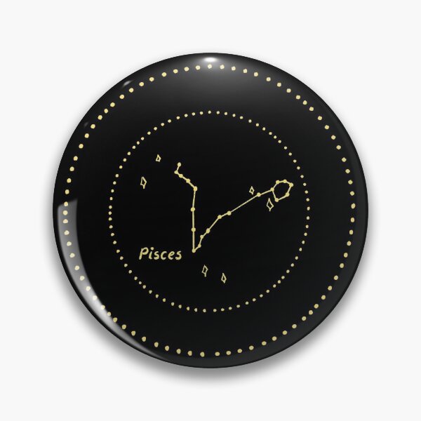 Pisces Constellation Pin