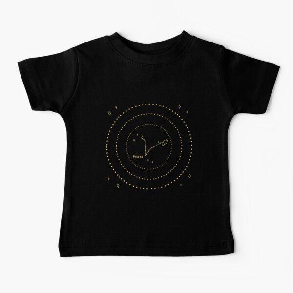 Pisces Constellation Baby T-Shirt