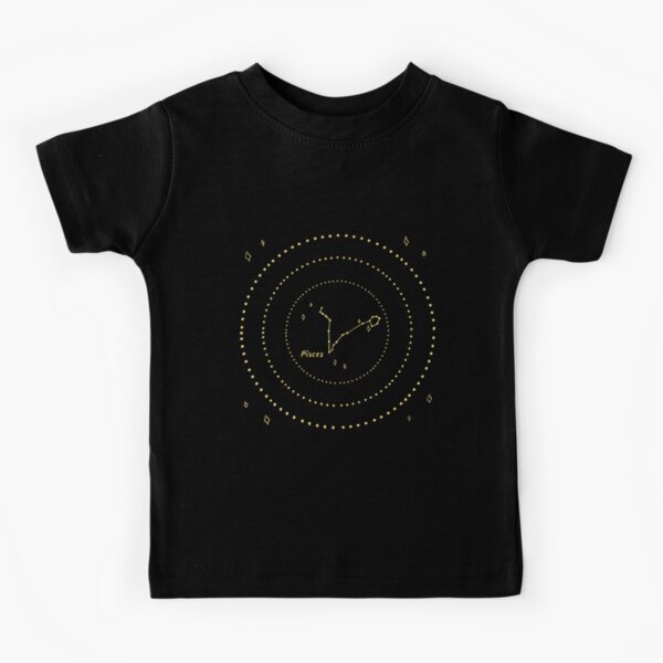 Pisces Constellation Kids T-Shirt