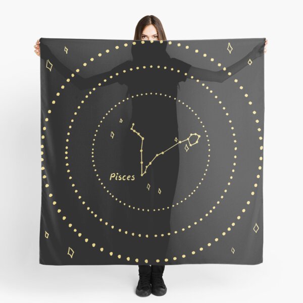 Pisces Constellation Scarf