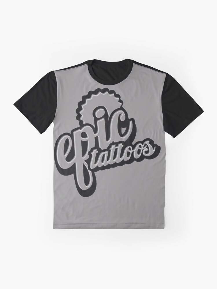 Thumbnail 4 of 5, Graphic T-Shirt, Original Epic Tattoos Logo designed and sold by EpicTattoos04.