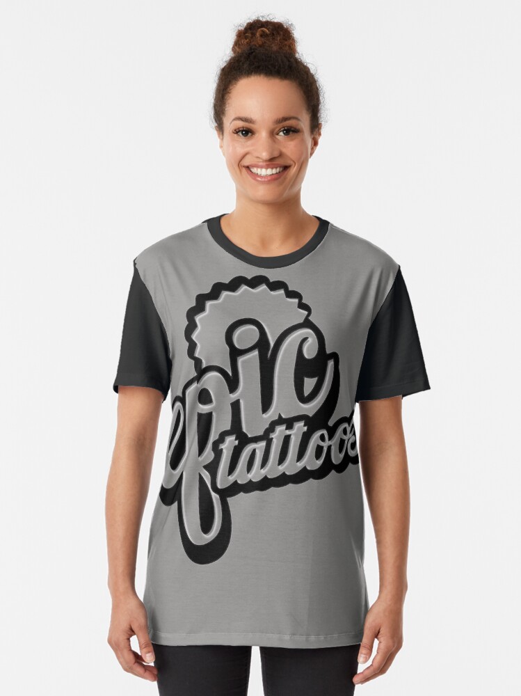 Thumbnail 2 of 5, Graphic T-Shirt, Original Epic Tattoos Logo designed and sold by EpicTattoos04.