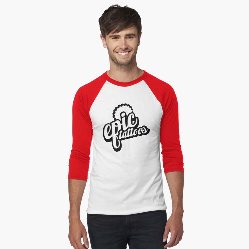 Item preview, Baseball ¾ Sleeve T-Shirt designed and sold by EpicTattoos04.