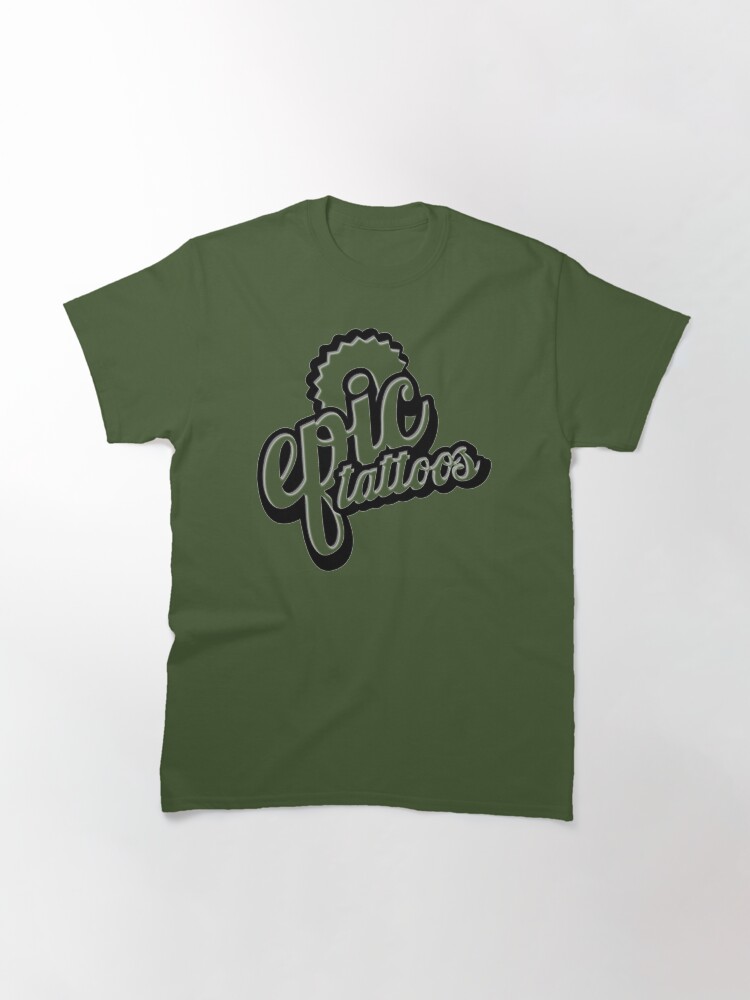 Thumbnail 3 of 7, Classic T-Shirt, Original Epic Tattoos Logo designed and sold by EpicTattoos04.
