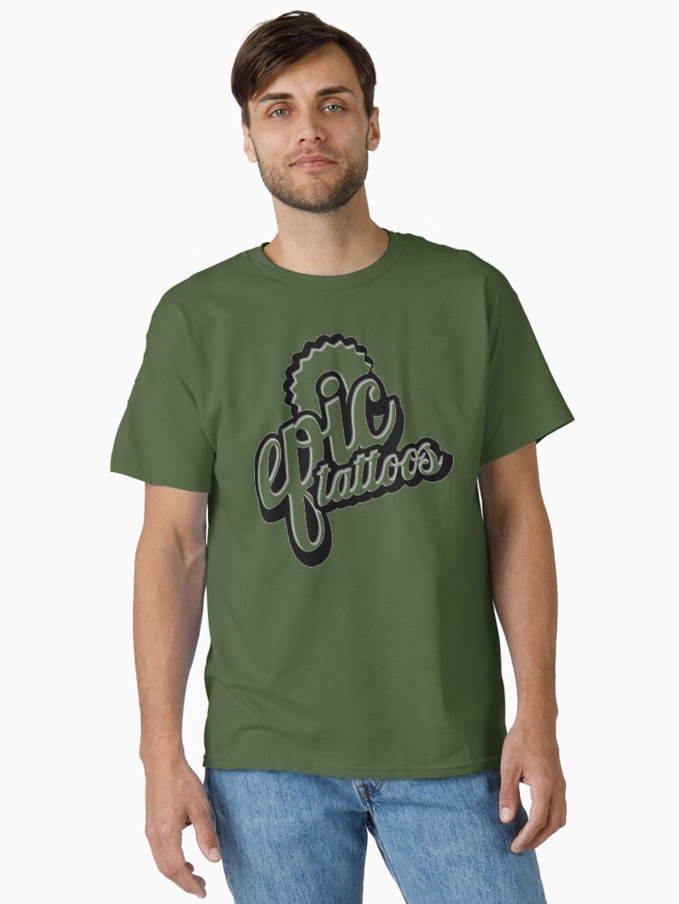 Thumbnail 1 of 7, Classic T-Shirt, Original Epic Tattoos Logo designed and sold by EpicTattoos04.