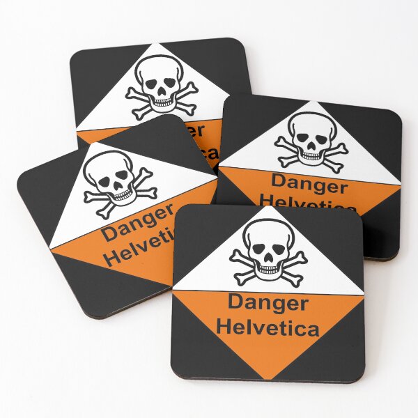 Item preview, Danger Helvetica designed and sold by kryten4k.