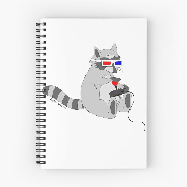 Item preview, Gamer Raccoon - Brock Springstead designed and sold by Brock Springstead.