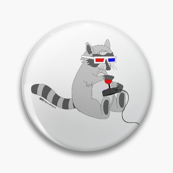 Item preview, Gamer Raccoon - Brock Springstead designed and sold by Brock Springstead.