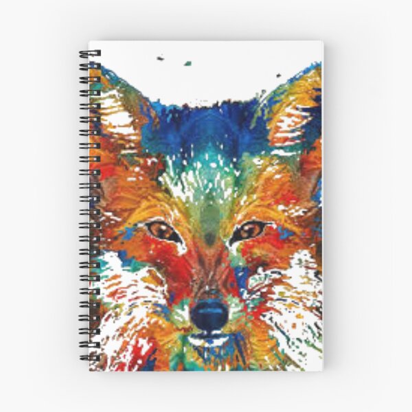 Item preview, Colorful Fox Artwork designed and sold by Jonah Russell.