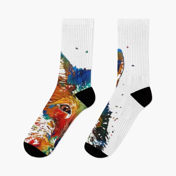 Item preview, Colorful Fox Artwork designed and sold by Jonah Russell.