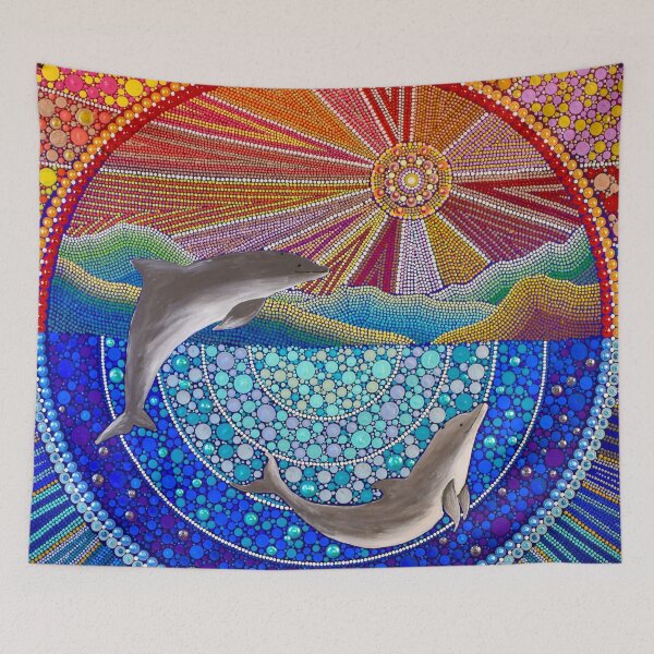Item preview, Dolphins designed and sold by Deborah Malcolm Art.