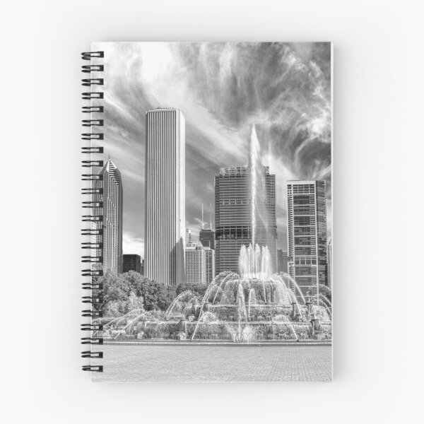 Item preview, Buckingham Fountain Skyscrapers Black and White designed and sold by Christopher Arndt.