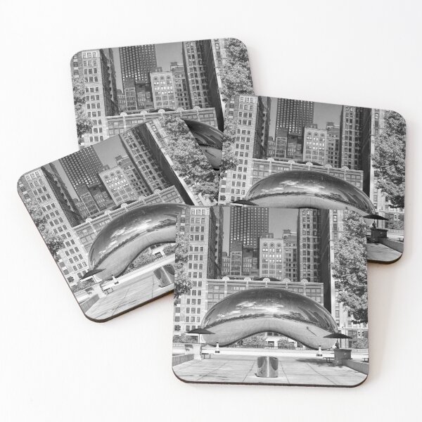 Item preview, Cloud Gate Park Black and White designed and sold by Christopher Arndt.