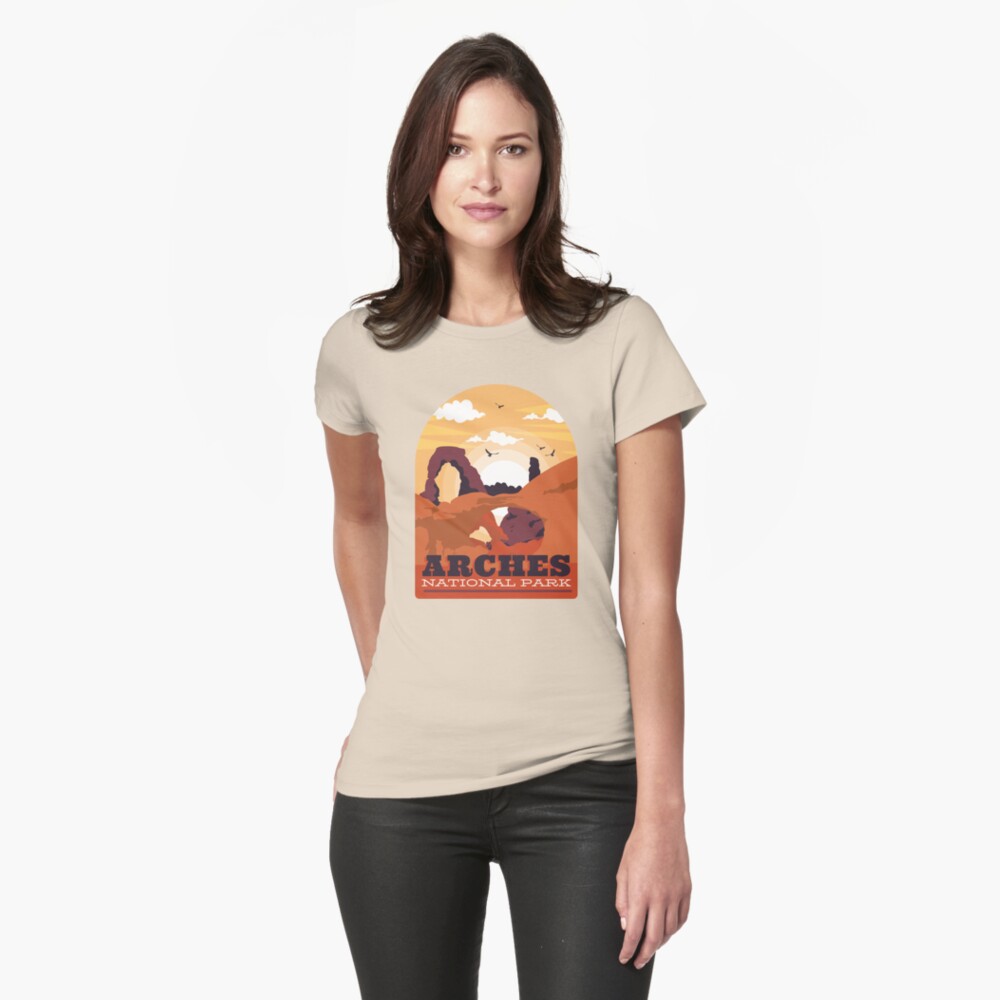 Item preview, Fitted T-Shirt designed and sold by CoolSilhouettes.