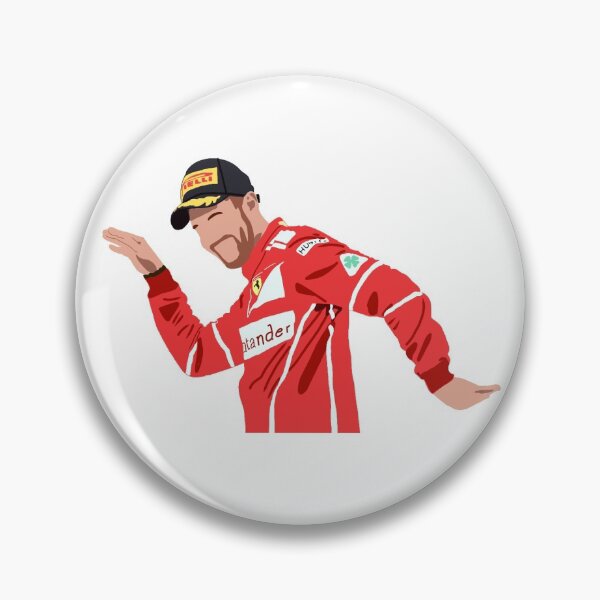 Célébration du podium de danse Sebastian Vettel Badge