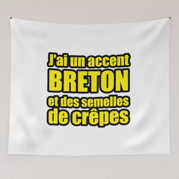 Item preview, Regionalist T-shirt: I have a Breton accent and pancake soles designed and sold by coolbarda.