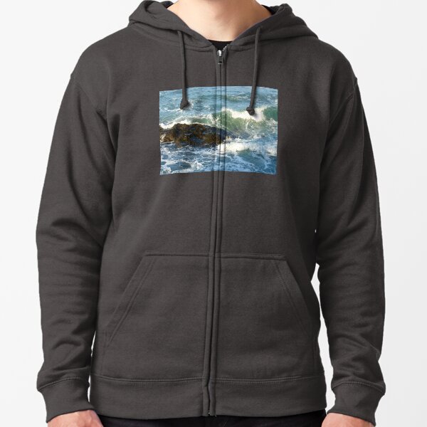 Late afternoon light from Tongue Point Zipped Hoodie