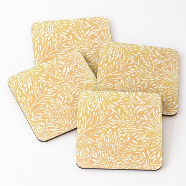 Item preview, Tropical Citrus Yellow Orange foliage  designed and sold by HeadOverEasel.