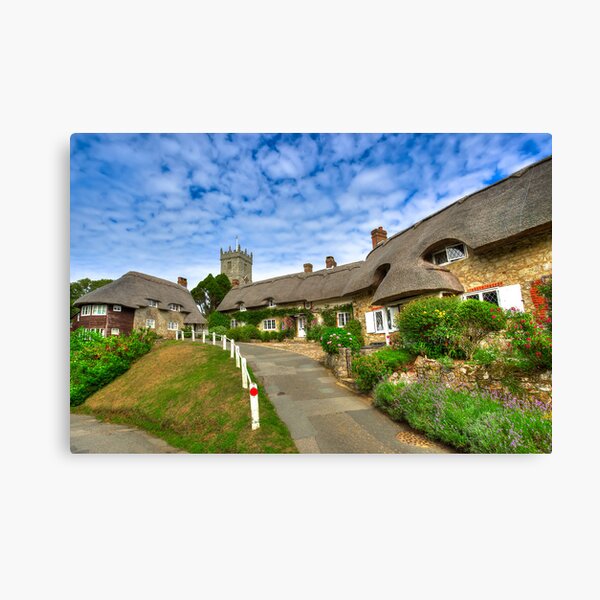 Godshill Village Canvas Print