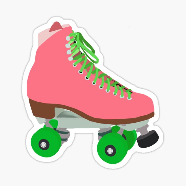 Item preview, Dark Pink Roller Skates designed and sold by coronadoshop.