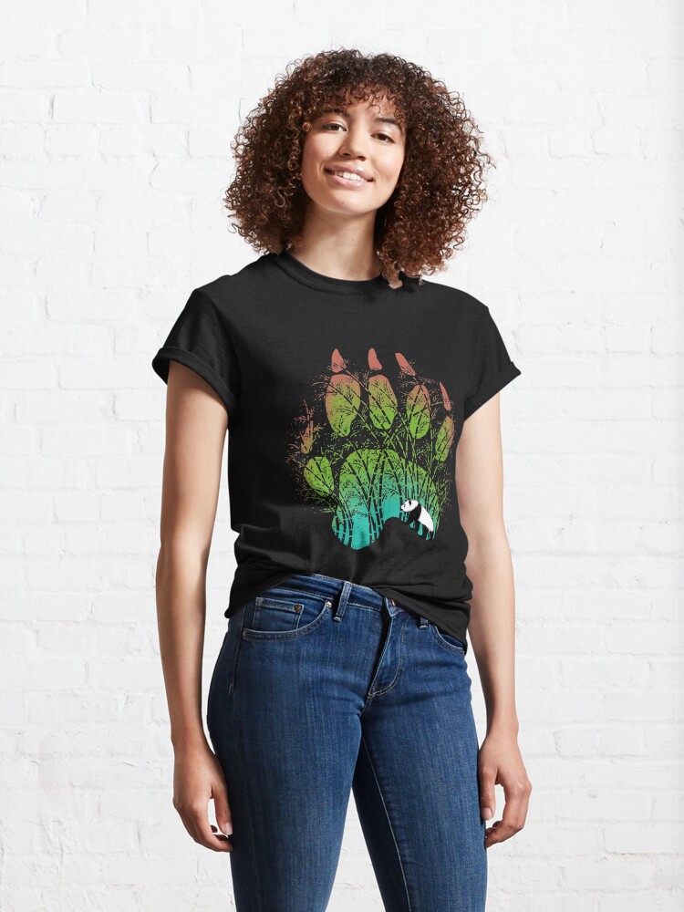 Alternate view of Panda track Classic T-Shirt