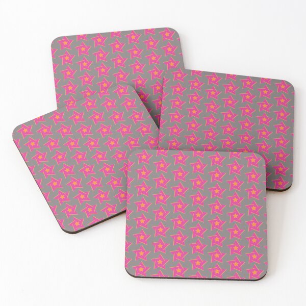 Item preview, Purple and orange coloured stars pattern designed and sold by alexanderrosede.