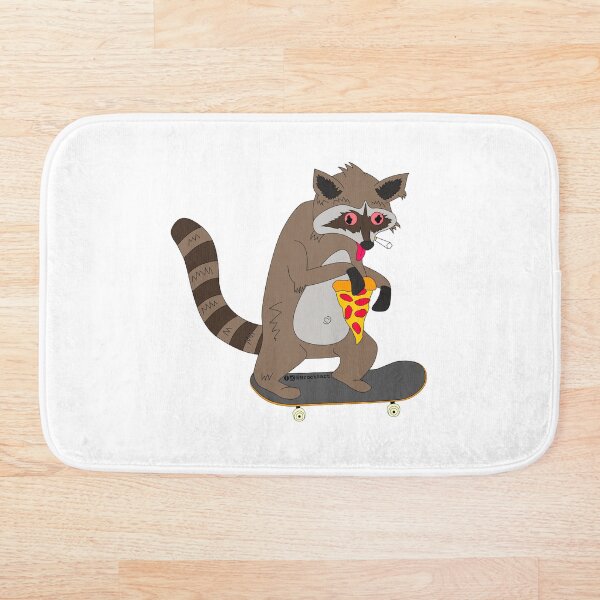 Item preview, Skater Raccoon #2 (v.2) - Brock Springstead designed and sold by Brock Springstead.