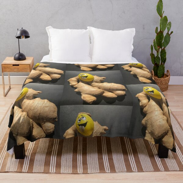 Item preview, Ginger Root With Tongue Out Emoji designed and sold by Kaushal Pal.