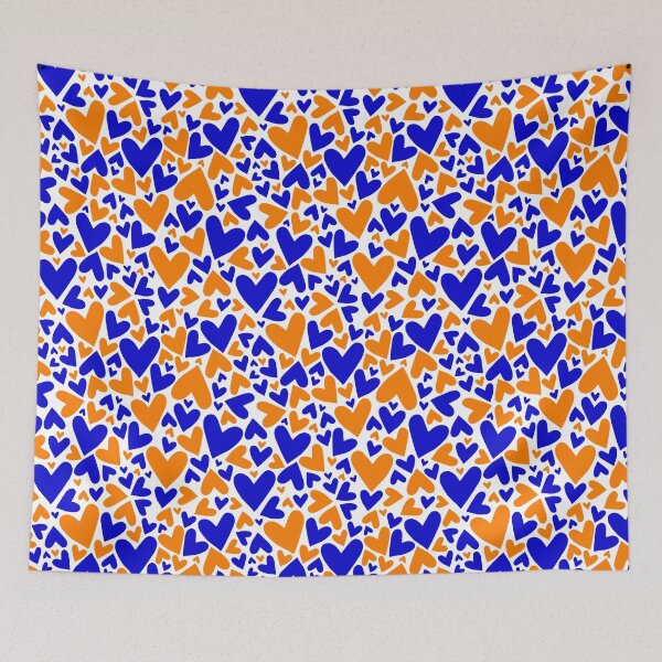 Item preview, Orange and Blue Team Spirit  designed and sold by digikim.