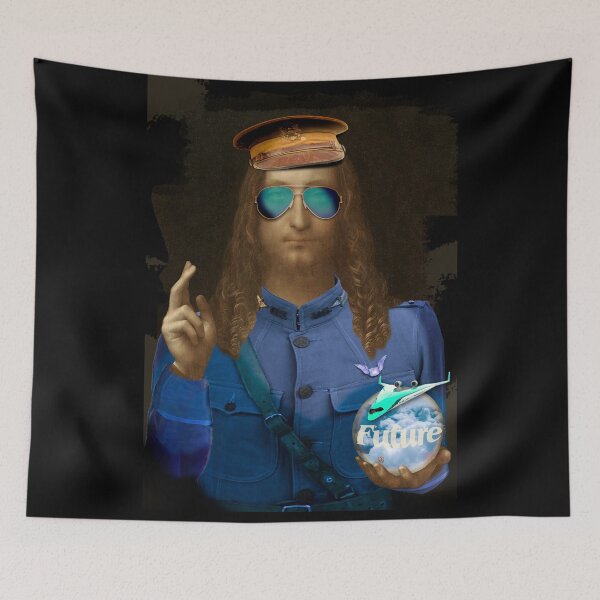 Item preview, Jesus Aviator - How About the Future? (Pop Art by ACCI) V2 designed and sold by VanyssaGraphics.
