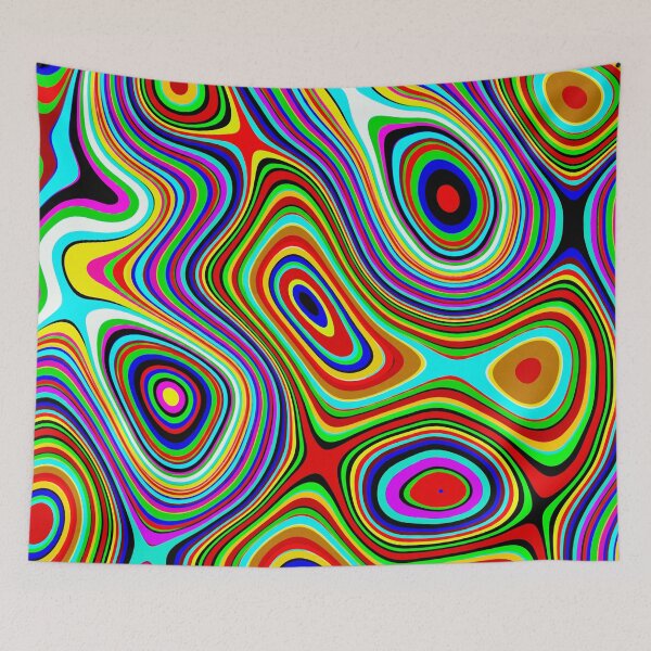 Item preview, Rainbow Abstract Pattern designed and sold by bradm50.