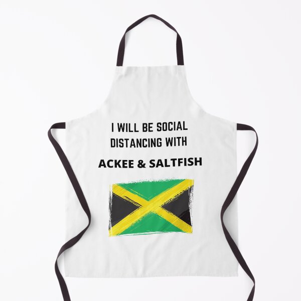 Item preview, I Will Be Social Distancing With Ackee & Saltfish designed and sold by Tru-Bless Properties.