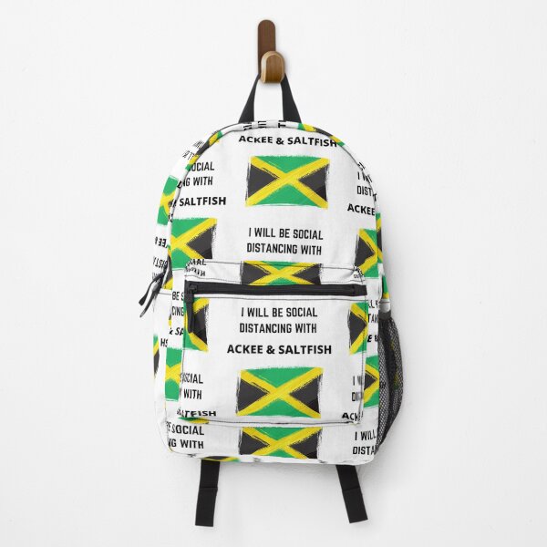 Item preview, I Will Be Social Distancing With Ackee & Saltfish  designed and sold by Tru-Bless Properties.