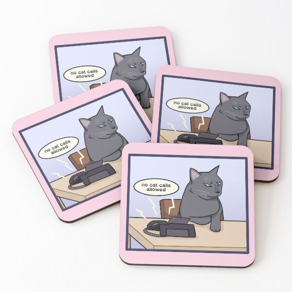 Item preview, no cat calls allowed designed and sold by parkedcat.