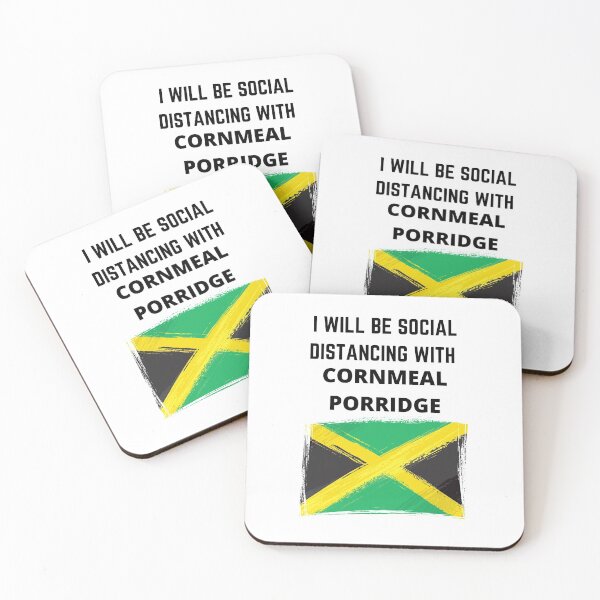 Item preview, I Will Be Social Distancing With Cornmeal Porridge designed and sold by Tru-Bless Properties.