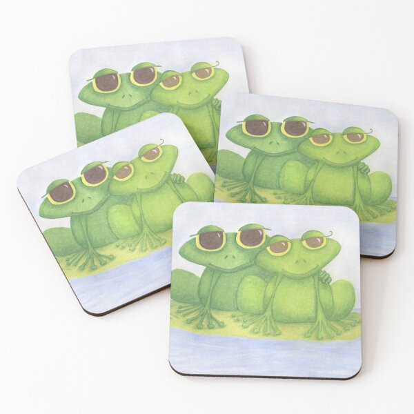 Item preview, The Frog Lovers designed and sold by OneArtsyMomma.