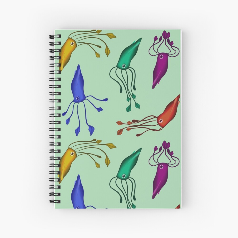 Multicolored Squids Backpack