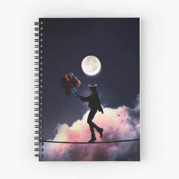 Item preview,   Girl , sky the moon  Background   stars emerald  ,  colourful sky gift ,  space , dreaming  designed and sold by Morinas.