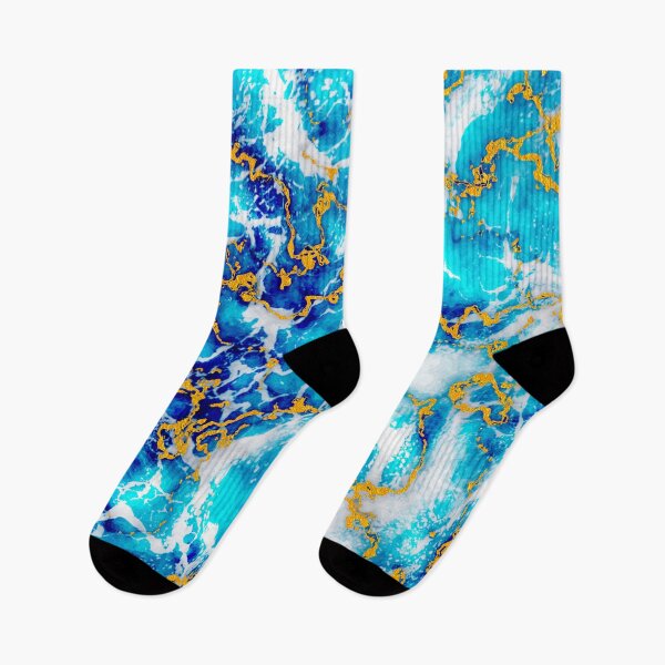 Item preview, Gold Veins in blue marble designed and sold by bradm50.