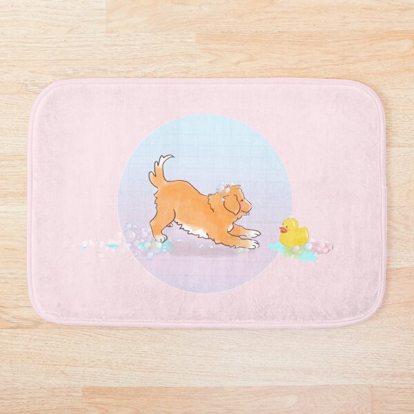 Item preview, Toller Puppy and Rubber Ducky designed and sold by BlossomCreative.