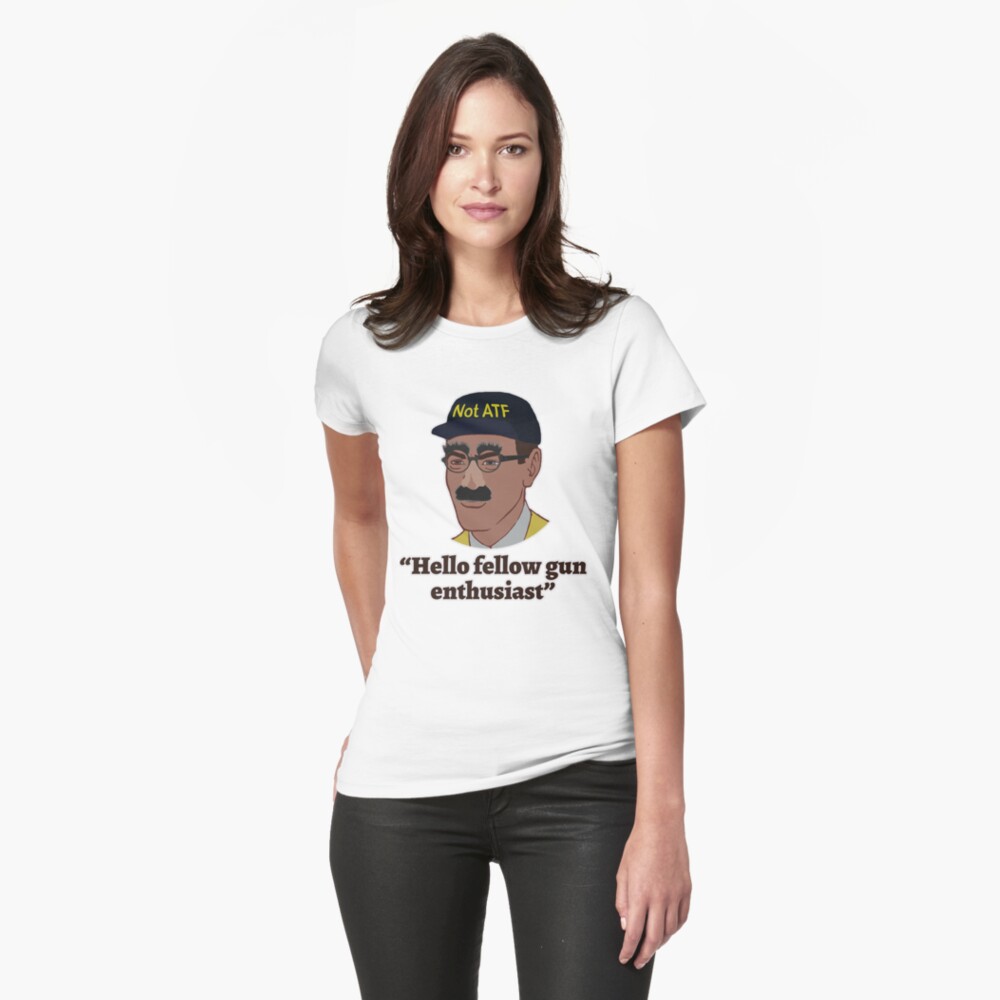 Item preview, Fitted T-Shirt designed and sold by Menofarms.