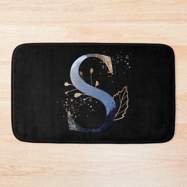 Item preview, Floral Initial Letter S, Monogram designed and sold by PinkLotusArt.