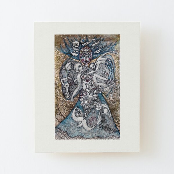 Ofrenda a los siete mares Wood Mounted Print