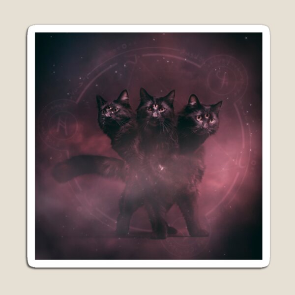 Item preview, Cerberus Cat  designed and sold by ReneeRobyn.