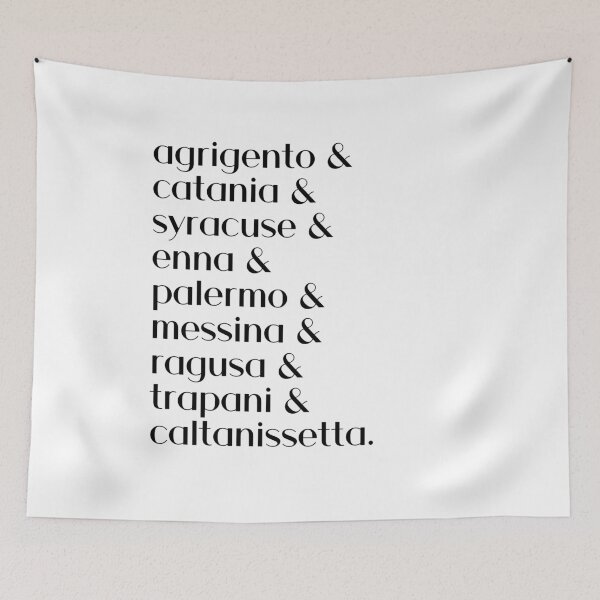 Item preview, Sicily Provinces, Sicilian Pride designed and sold by travelitalia.