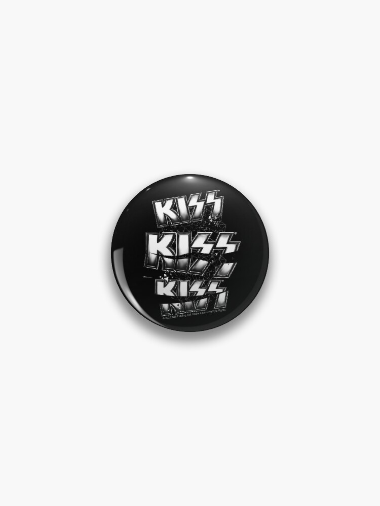 KISS the Band - Metallic Distressed Logo