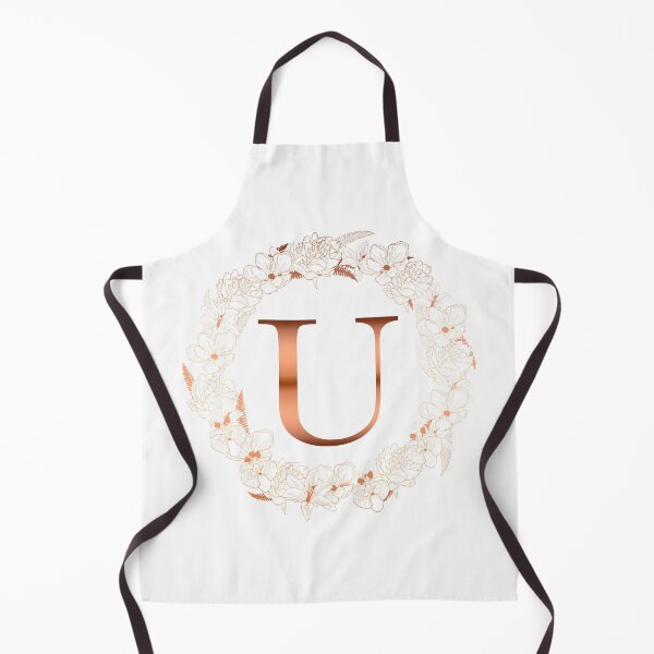 Item preview, Letter U Rose Gold Initial Wedding designed and sold by T-shirt-Designs.