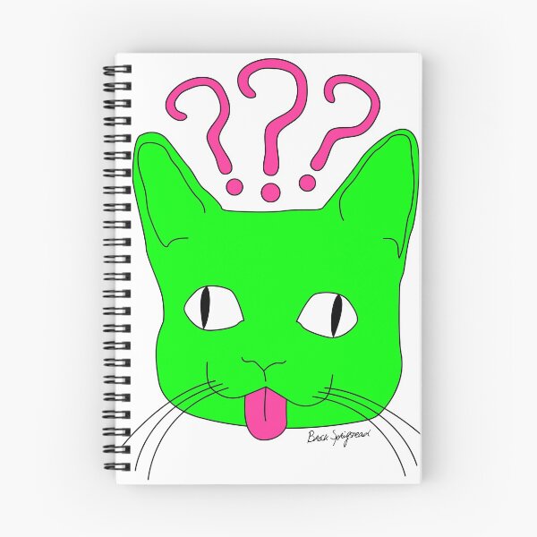 Artikelvorschau, "Heckin Confused Derp Katze V.2", von Brock Springstead entworfen und verkauft von Brock Springstead.