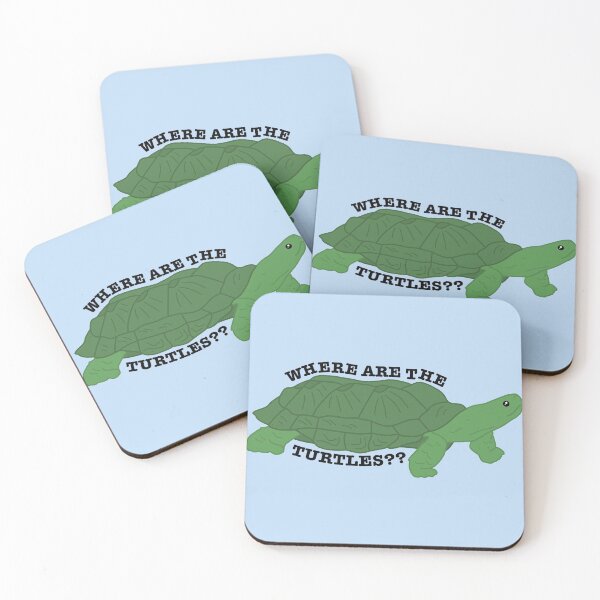 Item preview, WHERE ARE THE TURTLES?? (office pack 3) designed and sold by Jenna Gardner.