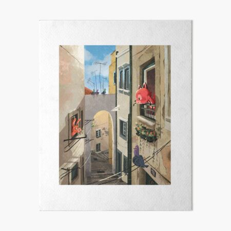 Paper Flights Art Board Print